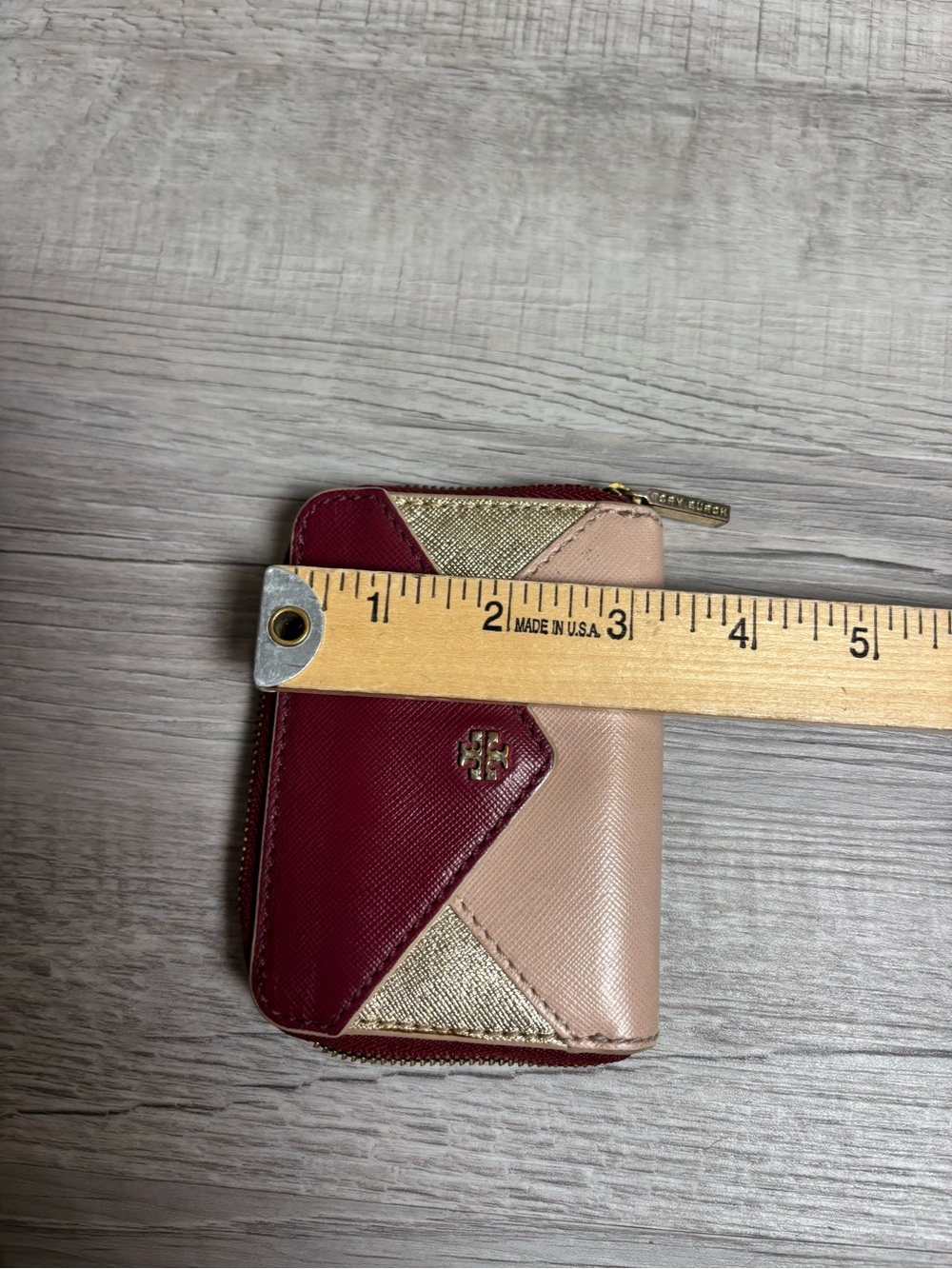 Tory Burch Colorblock Envelope Wallet Mini - Picture 7 of 7